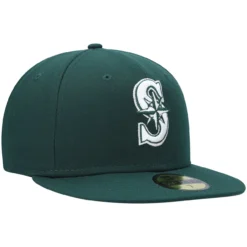 Men's Seattle Mariners New Era Green White Logo 59FIFTY Fitted Hat 6 Men's Seattle Mariners New Era Green White Logo 59FIFTY Fitted Hat -BaseballCap Hub Store mens new era green seattle mariners white logo 59fifty fitted hat pi4705000 altimages ff 4705579 0decfe9bb2e63f7cc40aalt3 full