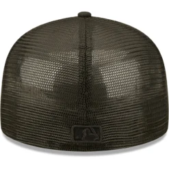 Men's Kansas City Royals New Era Blackout Trucker 59FIFTY Fitted Hat -BaseballCap Hub Store mens new era kansas city royals blackout trucker 59fifty fitted hat pi4582000 altimages ff 4582693 a584c63a5ffd29965174alt4 full