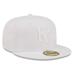 Men's Kansas City Royals New Era White On White 59FIFTY Fitted Hat -BaseballCap Hub Store mens new era kansas city royals white on white 59fifty fitted hat pi4731000 altimages ff 4731065 4feebcdac14fcb330d8aalt3 full