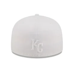 Men's Kansas City Royals New Era White On White 59FIFTY Fitted Hat -BaseballCap Hub Store mens new era kansas city royals white on white 59fifty fitted hat pi4731000 altimages ff 4731065 4feebcdac14fcb330d8aalt4 full