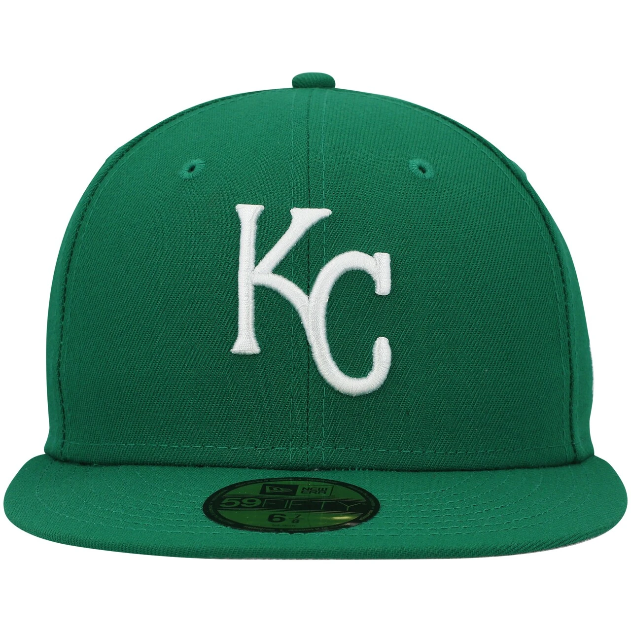 Men's Kansas City Royals New Era Kelly Green White Logo 59FIFTY Fitted Hat 2 Men's Kansas City Royals New Era Kelly Green White Logo 59FIFTY Fitted Hat - Image 2