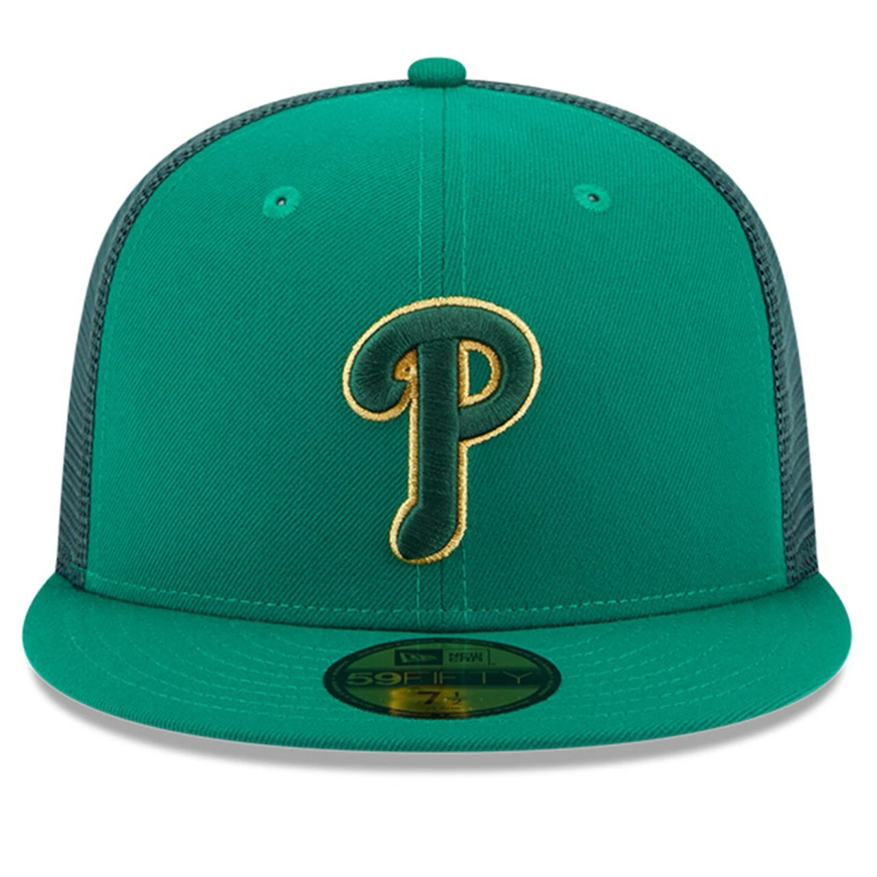 Men's Philadelphia Phillies New Era Kelly Green 2023 St. Patrick's Day 59FIFTY Fitted Hat 2 Men's Philadelphia Phillies New Era Kelly Green 2023 St. Patrick's Day 59FIFTY Fitted Hat - Image 2
