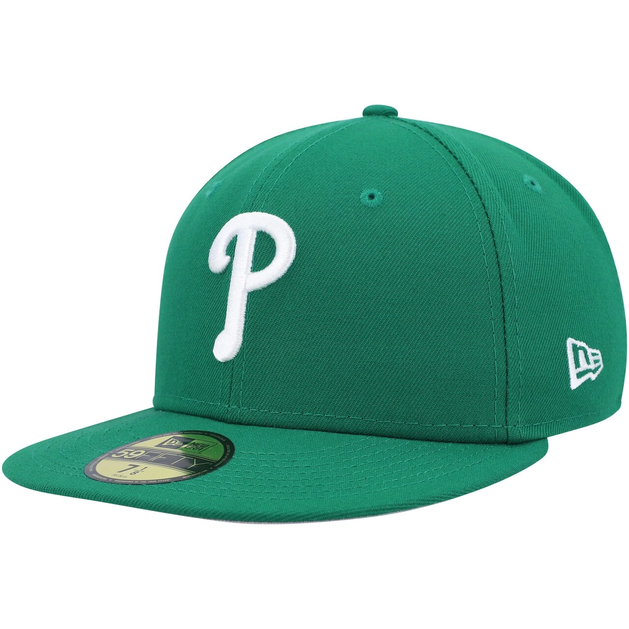 Men's Philadelphia Phillies New Era Kelly Green White Logo 59FIFTY Fitted Hat 1 Men's Philadelphia Phillies New Era Kelly Green White Logo 59FIFTY Fitted Hat