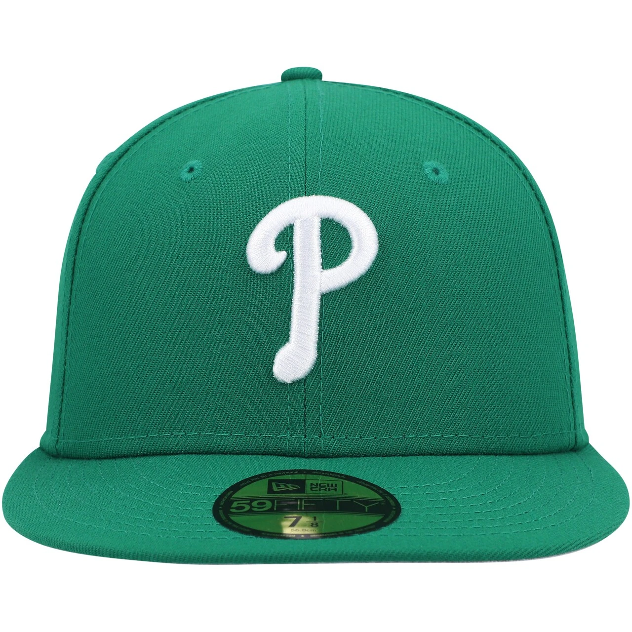 Men's Philadelphia Phillies New Era Kelly Green White Logo 59FIFTY Fitted Hat 2 Men's Philadelphia Phillies New Era Kelly Green White Logo 59FIFTY Fitted Hat - Image 2