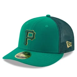 Men's Pittsburgh Pirates New Era Kelly Green 2023 St. Patrick's Day Low Profile 59FIFTY Fitted Hat