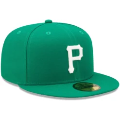 Men's Pittsburgh Pirates New Era Kelly Green White Logo 59FIFTY Fitted Hat -BaseballCap Hub Store mens new era kelly green pittsburgh pirates white logo 59fifty fitted hat pi4708000 altimages ff 4708062 698e89855d68cc79a32falt3 full