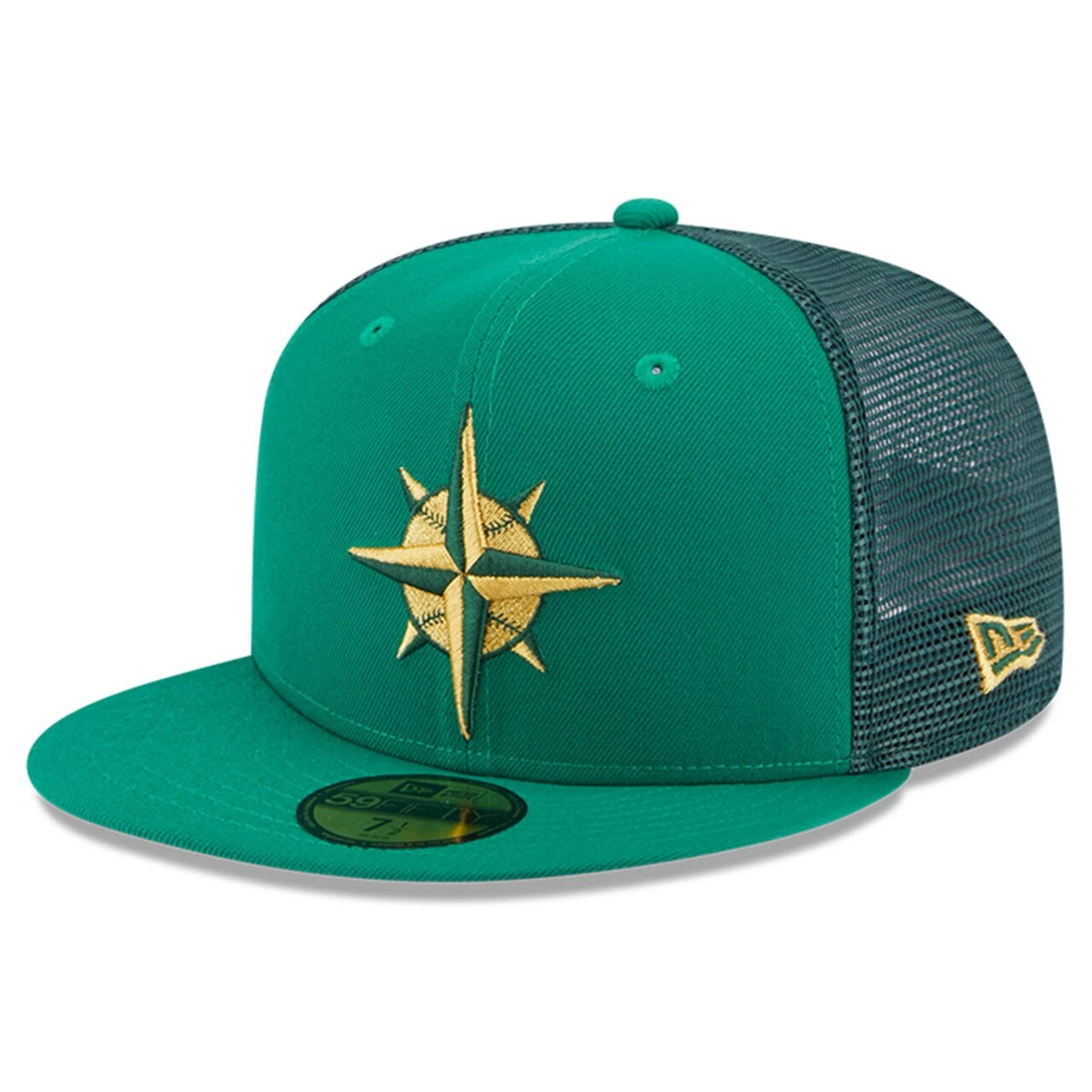 Men's Seattle Mariners New Era Kelly Green 2023 St. Patrick's Day 59FIFTY Fitted Hat 1 Men's Seattle Mariners New Era Kelly Green 2023 St. Patrick's Day 59FIFTY Fitted Hat