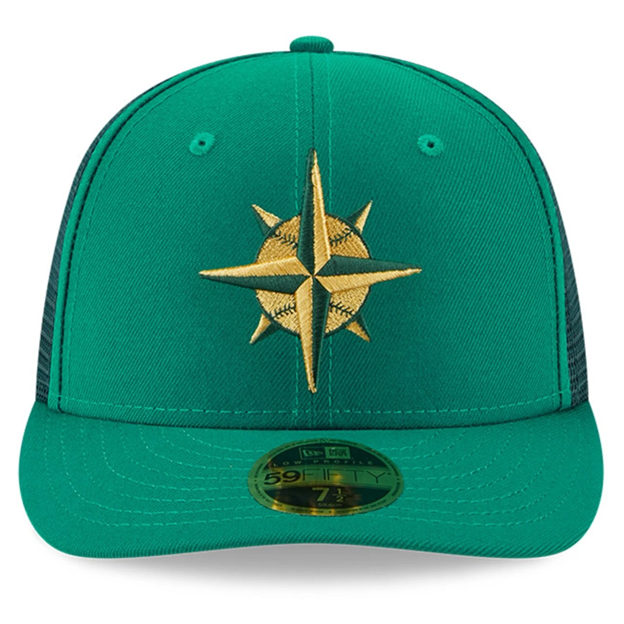 Men's Seattle Mariners New Era Kelly Green 2023 St. Patrick's Day Low Profile 59FIFTY Fitted Hat 2 Men's Seattle Mariners New Era Kelly Green 2023 St. Patrick's Day Low Profile 59FIFTY Fitted Hat - Image 2