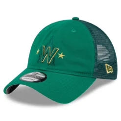 Men's Washington Nationals New Era Kelly Green 2023 St. Patrick's Day 9TWENTY Adjustable Hat