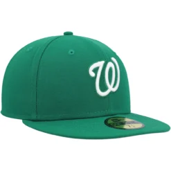 Men's Washington Nationals New Era Kelly Green White Logo 59FIFTY Fitted Hat -BaseballCap Hub Store mens new era kelly green washington nationals white logo 59fifty fitted hat pi4708000 altimages ff 4708069 86e262cd911303ca0ddcalt3 full