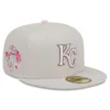 Men's Kansas City Royals New Era Khaki 2023 Mother's Day On-Field 59FIFTY Fitted Hat