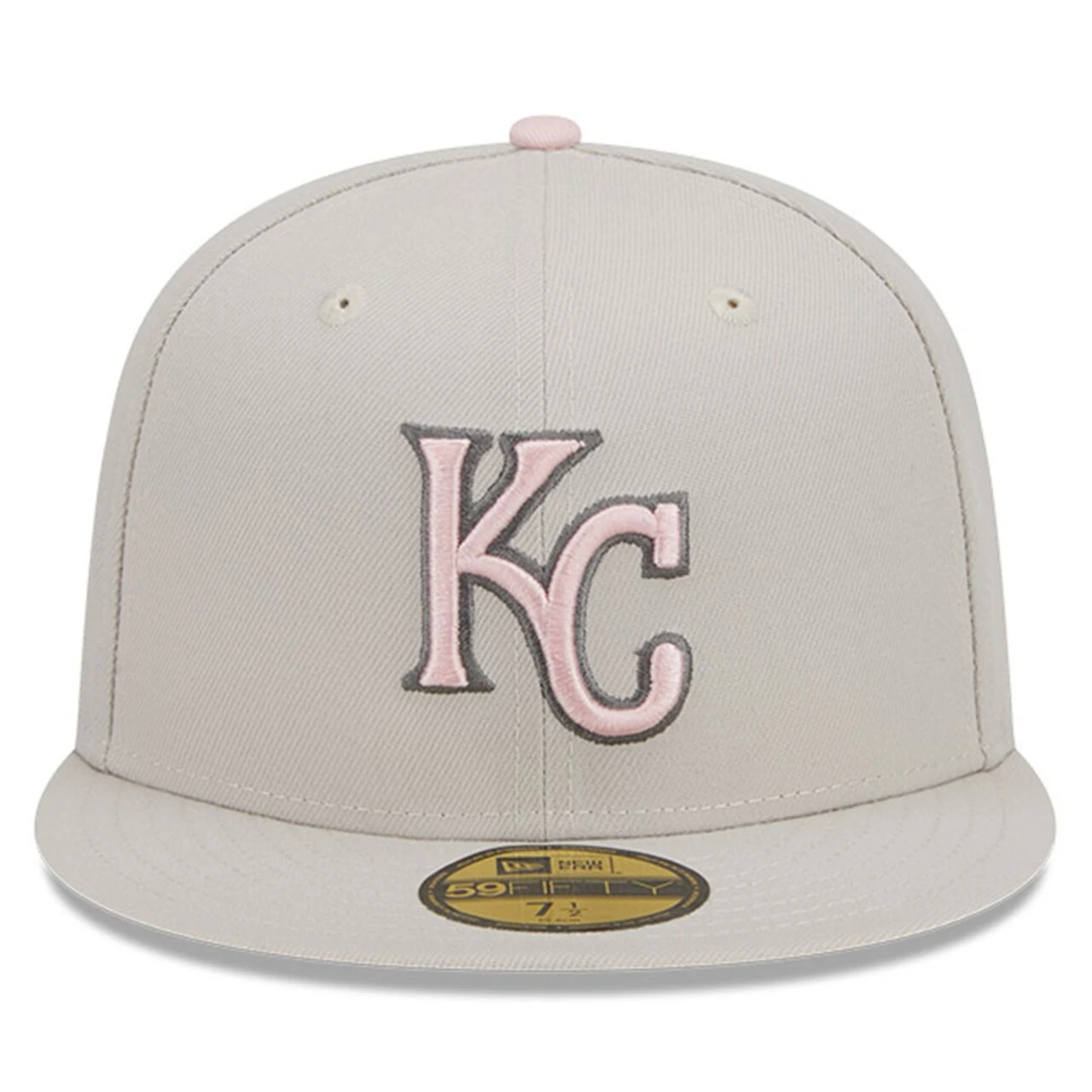 Men's Kansas City Royals New Era Khaki 2023 Mother's Day On-Field 59FIFTY Fitted Hat 2 Men's Kansas City Royals New Era Khaki 2023 Mother's Day On-Field 59FIFTY Fitted Hat - Image 2