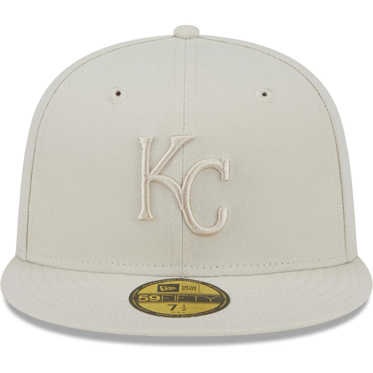 Men's Kansas City Royals New Era Khaki Tonal 59FIFTY Fitted Hat 2 Men's Kansas City Royals New Era Khaki Tonal 59FIFTY Fitted Hat - Image 2
