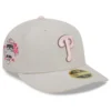 Men's Philadelphia Phillies New Era Khaki 2023 Mother's Day Low Profile 59FIFTY Fitted Hat