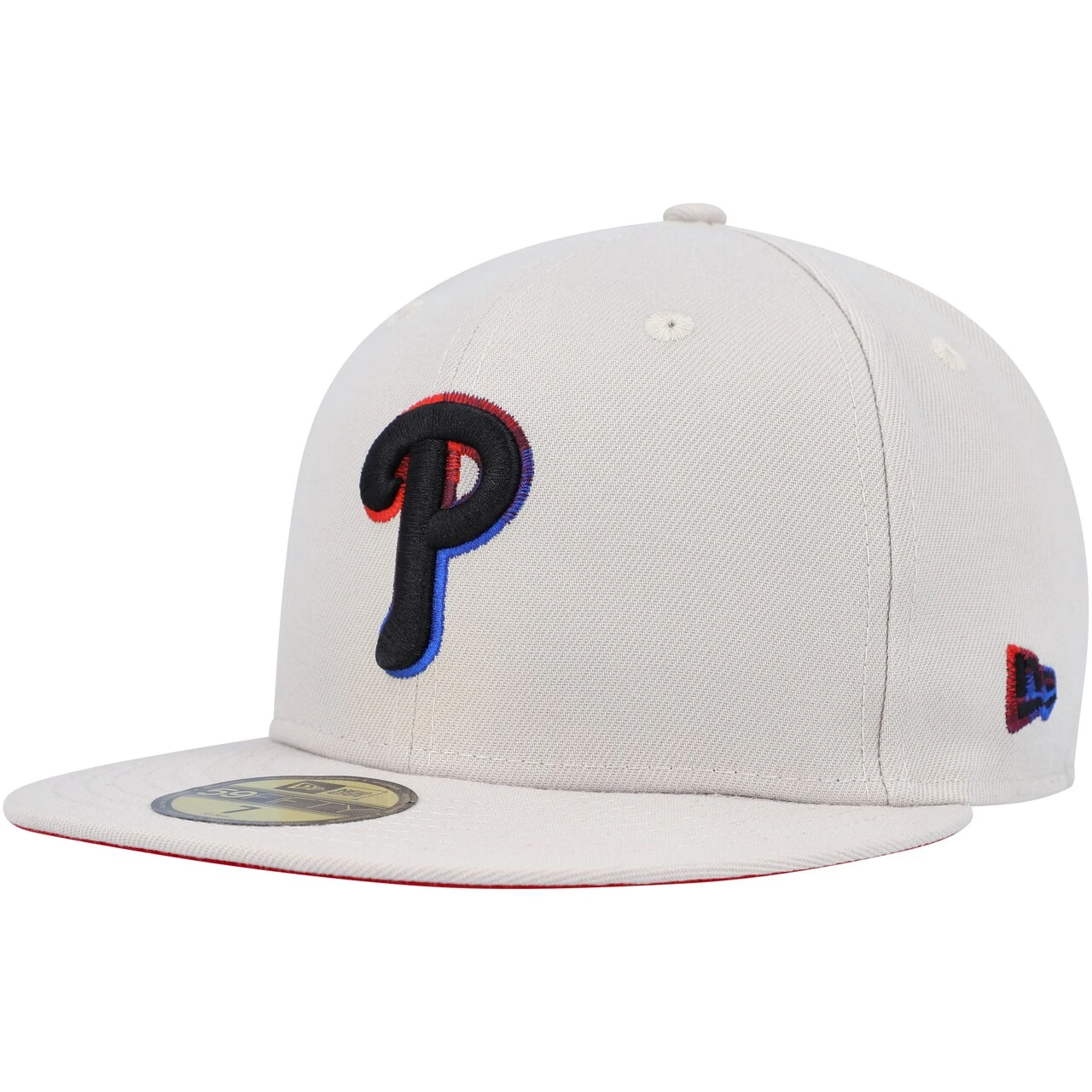 Men's Philadelphia Phillies New Era Khaki Stone Dim Undervisor 59FIFTY Fitted Hat 1 Men's Philadelphia Phillies New Era Khaki Stone Dim Undervisor 59FIFTY Fitted Hat