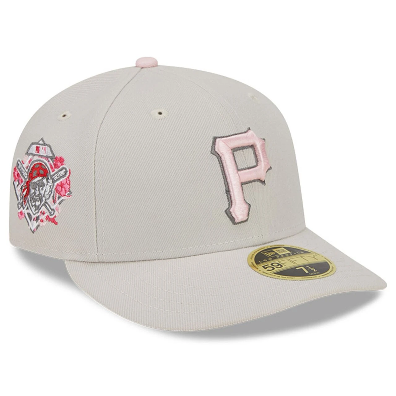 Men's Pittsburgh Pirates New Era Khaki 2023 Mother's Day Low Profile 59FIFTY Fitted Hat 1 Men's Pittsburgh Pirates New Era Khaki 2023 Mother's Day Low Profile 59FIFTY Fitted Hat