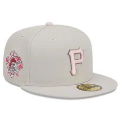 Men's Pittsburgh Pirates New Era Khaki 2023 Mother's Day On-Field 59FIFTY Fitted Hat
