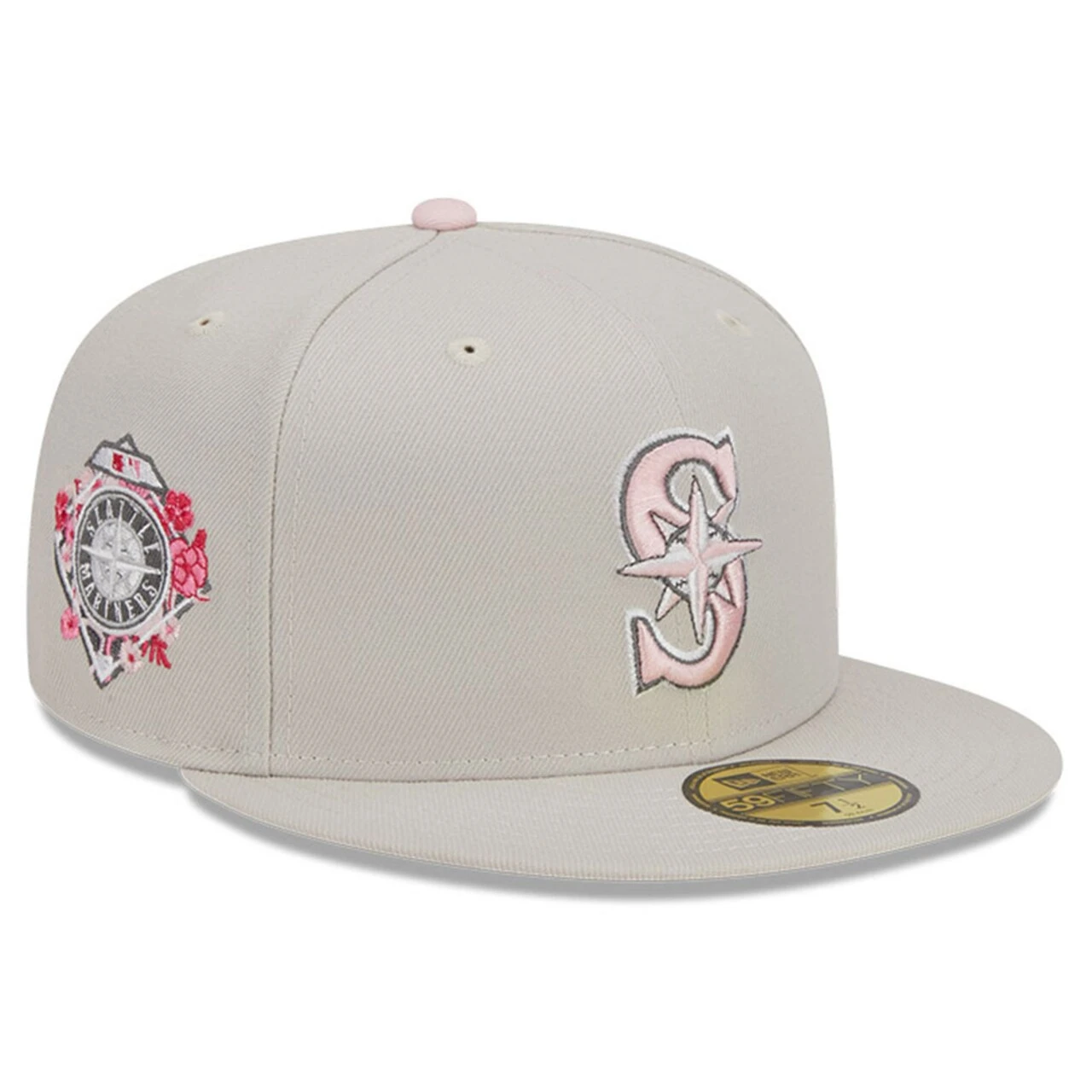 Men's Seattle Mariners New Era Khaki 2023 Mother's Day On-Field 59FIFTY Fitted Hat 1 Men's Seattle Mariners New Era Khaki 2023 Mother's Day On-Field 59FIFTY Fitted Hat