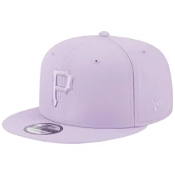 Men's Pittsburgh Pirates New Era Lavender Spring Color Basic 9FIFTY Snapback Hat