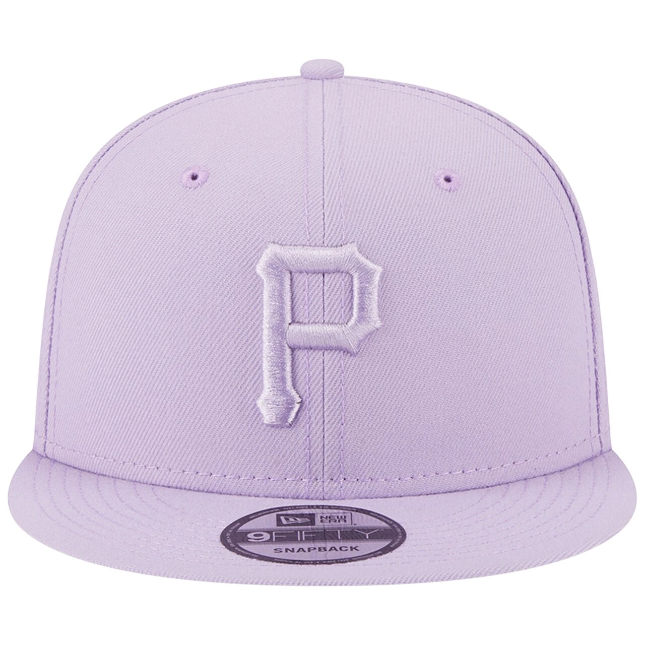 Men's Pittsburgh Pirates New Era Lavender Spring Color Basic 9FIFTY Snapback Hat 2 Men's Pittsburgh Pirates New Era Lavender Spring Color Basic 9FIFTY Snapback Hat - Image 2