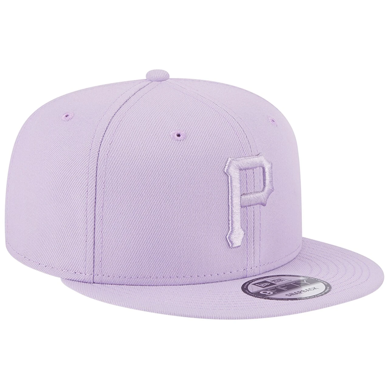 Men's Pittsburgh Pirates New Era Lavender Spring Color Basic 9FIFTY Snapback Hat 3 Men's Pittsburgh Pirates New Era Lavender Spring Color Basic 9FIFTY Snapback Hat - Image 3
