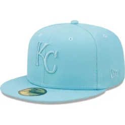 Men's Kansas City Royals New Era Light Blue Color Pack 59FIFTY Fitted Hat