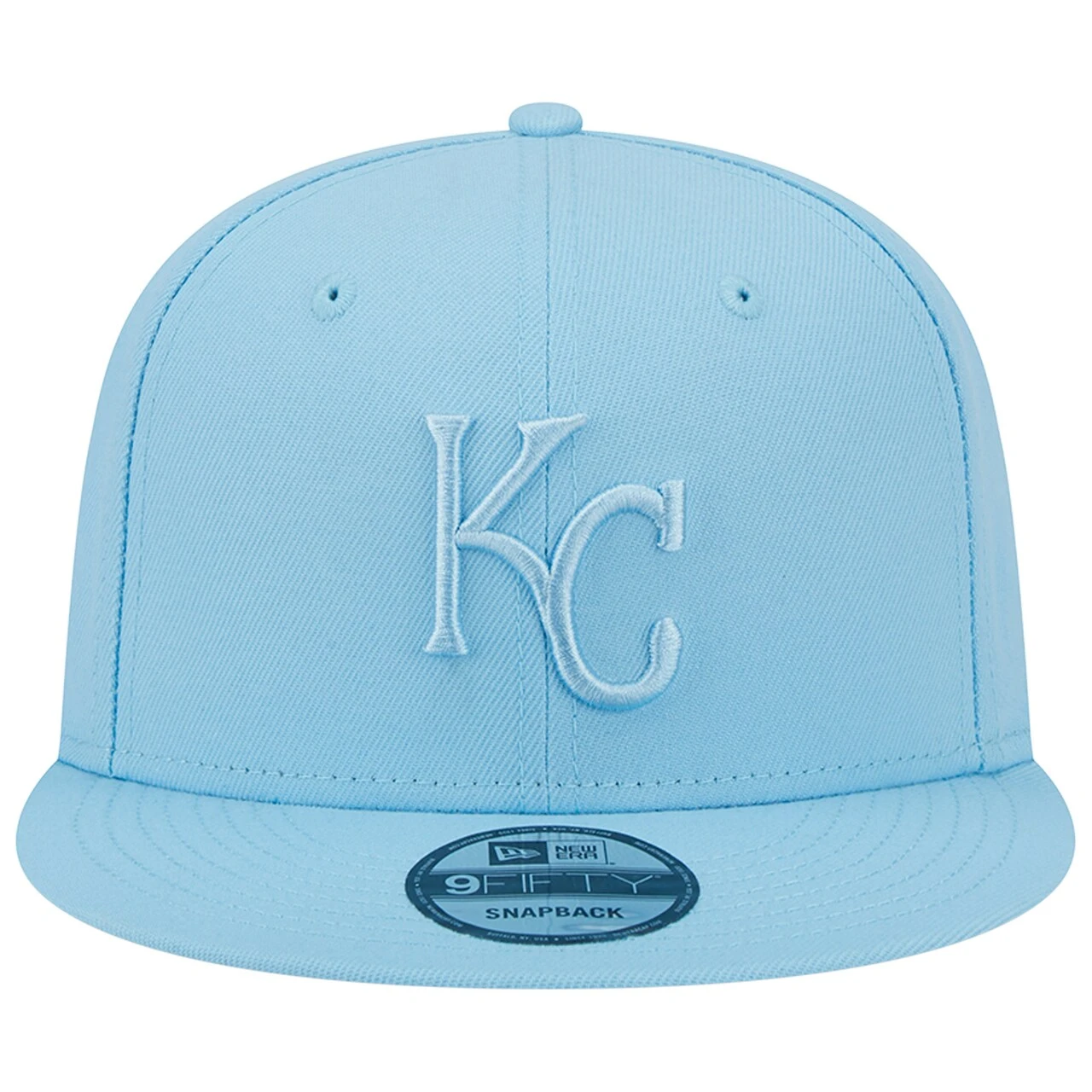 Men's Kansas City Royals New Era Light Blue Spring Color Basic 9FIFTY Snapback Hat 2 Men's Kansas City Royals New Era Light Blue Spring Color Basic 9FIFTY Snapback Hat - Image 2
