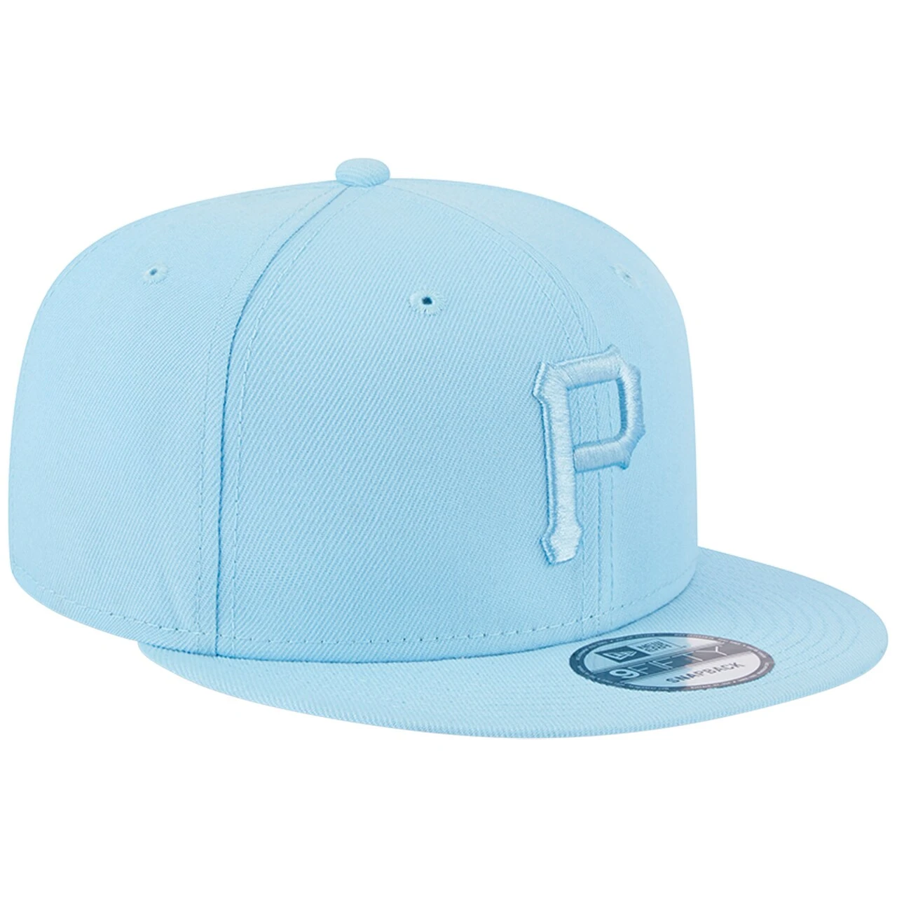 Men's Pittsburgh Pirates New Era Light Blue Spring Color Basic 9FIFTY Snapback Hat 1 Men's Pittsburgh Pirates New Era Light Blue Spring Color Basic 9FIFTY Snapback Hat