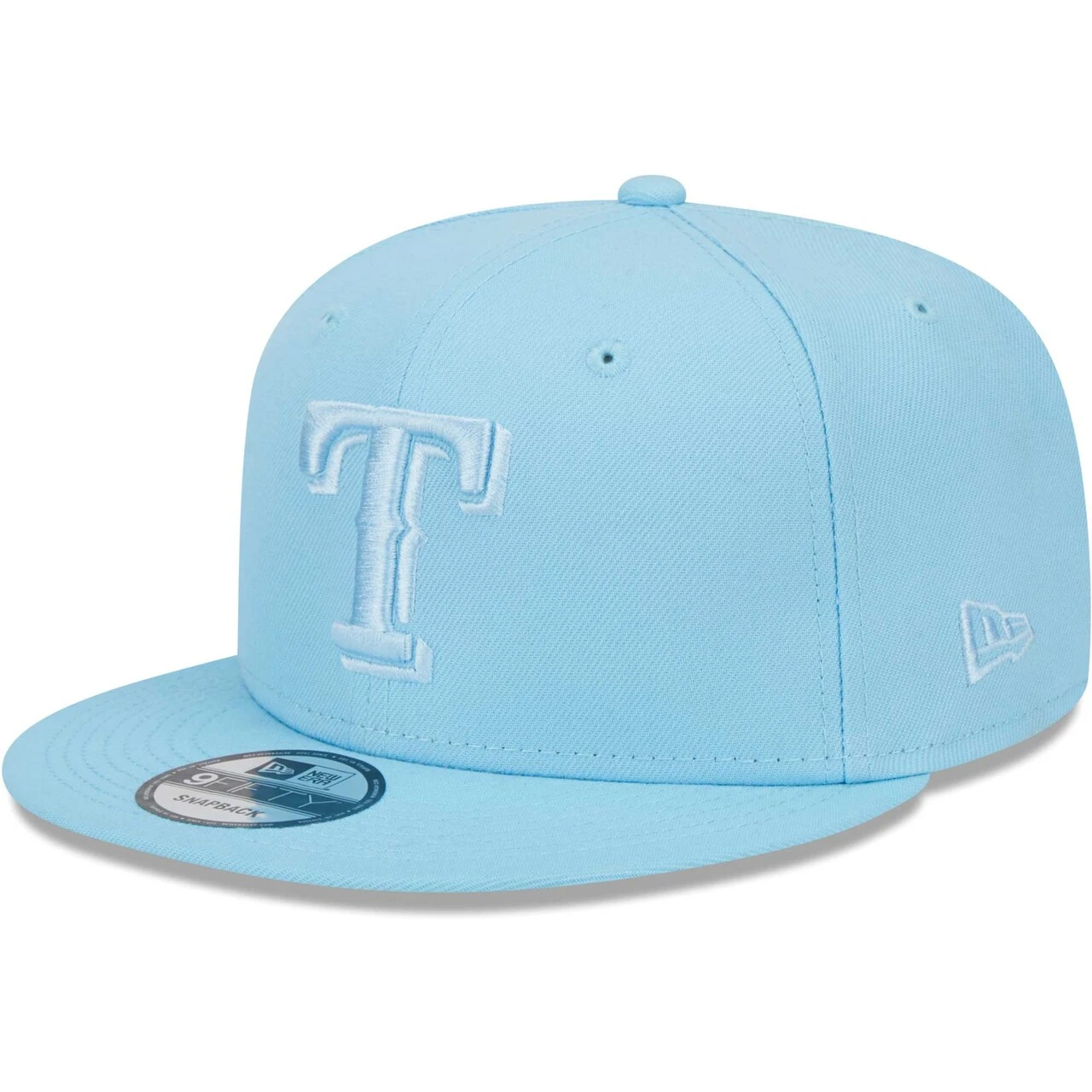 Men's Texas Rangers New Era Light Blue Spring Color Basic 9FIFTY Snapback Hat 1 Men's Texas Rangers New Era Light Blue Spring Color Basic 9FIFTY Snapback Hat