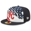 Men's Kansas City Royals New Era Navy 2022 4th Of July On-Field 59FIFTY Fitted Hat