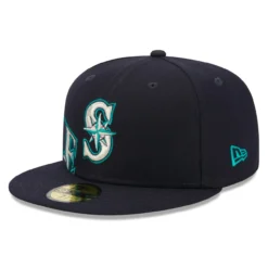 Men's Seattle Mariners New Era Navy Arch 59FIFTY Fitted Hat -BaseballCap Hub Store mens new era navy seattle mariners arch 59fifty fitted hat ss5 p 4998637pv 3u uzvglfuttlda1vcszphuv wt4ruej6jccug86qsju0