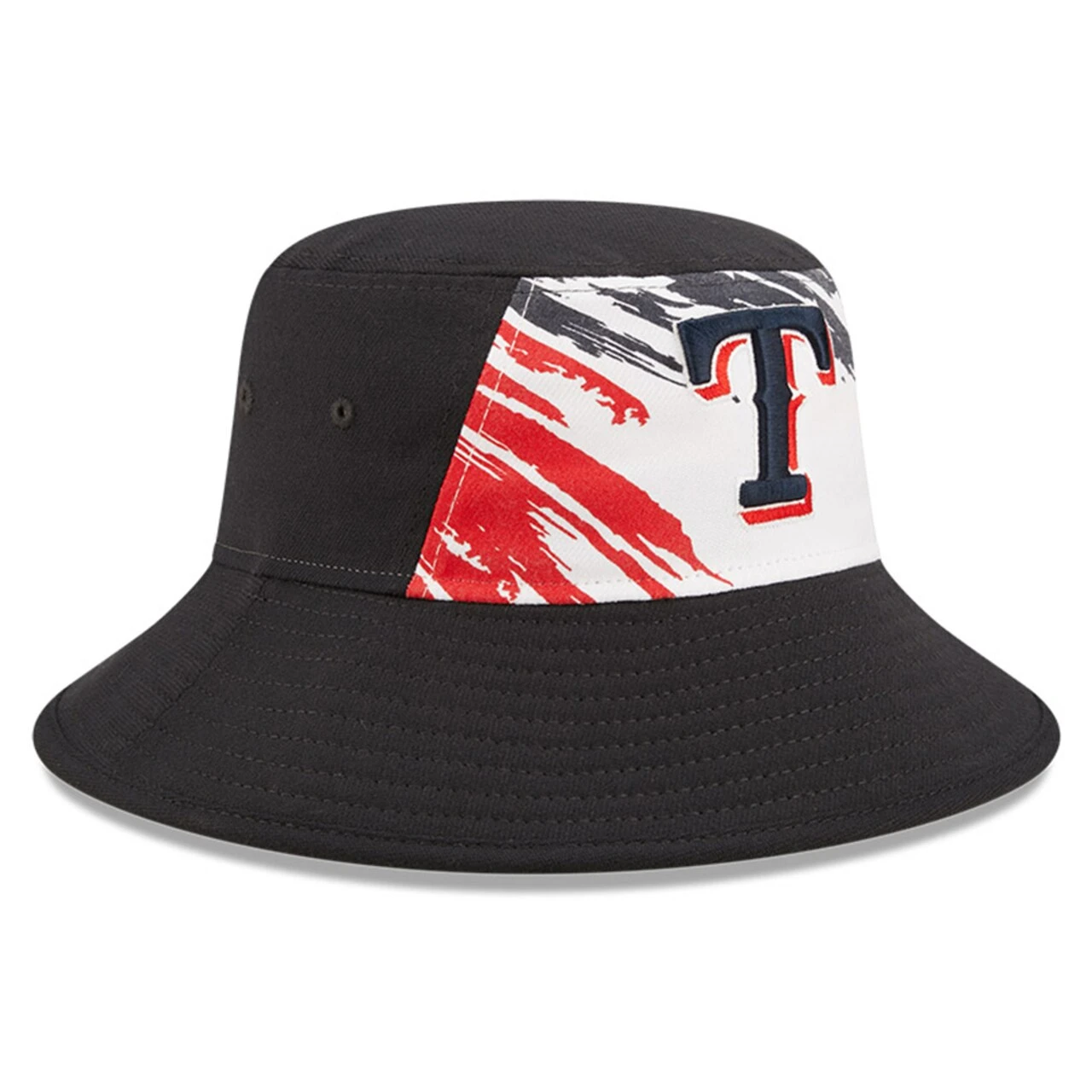 Men's Texas Rangers New Era Navy 2022 4th Of July Bucket Hat 3 Men's Texas Rangers New Era Navy 2022 4th Of July Bucket Hat - Image 3