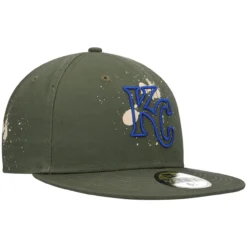 Men's Kansas City Royals New Era Olive Splatter 59FIFTY Fitted Hat -BaseballCap Hub Store mens new era olive kansas city royals splatter 59fifty fitted hat pi4272000 altimages ff 4272435 6ecda85ab570e35cb5d0alt3 full