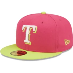 Men's Texas Rangers New Era Pink 40th Anniversary Beetroot Cyber 59FIFTY Fitted Hat 6 Men's Texas Rangers New Era Pink 40th Anniversary Beetroot Cyber 59FIFTY Fitted Hat -BaseballCap Hub Store mens new era pink texas rangers 40th anniversary beetroot cyber 59fifty fitted hat pi4692000 altimages ff 4692829 13de23f43d5ba76d53b6alt3 full