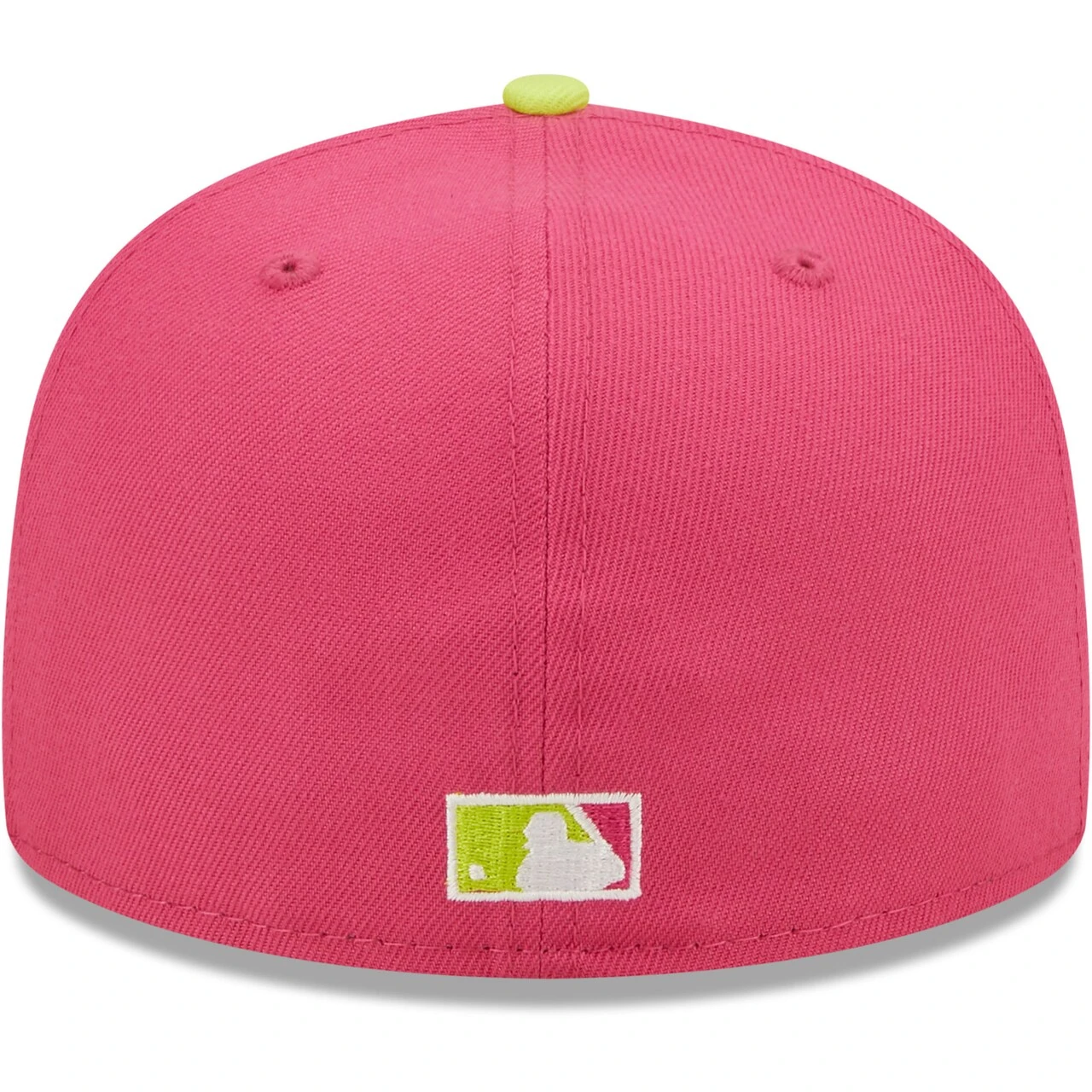 Men's Texas Rangers New Era Pink 40th Anniversary Beetroot Cyber 59FIFTY Fitted Hat 4 Men's Texas Rangers New Era Pink 40th Anniversary Beetroot Cyber 59FIFTY Fitted Hat - Image 4