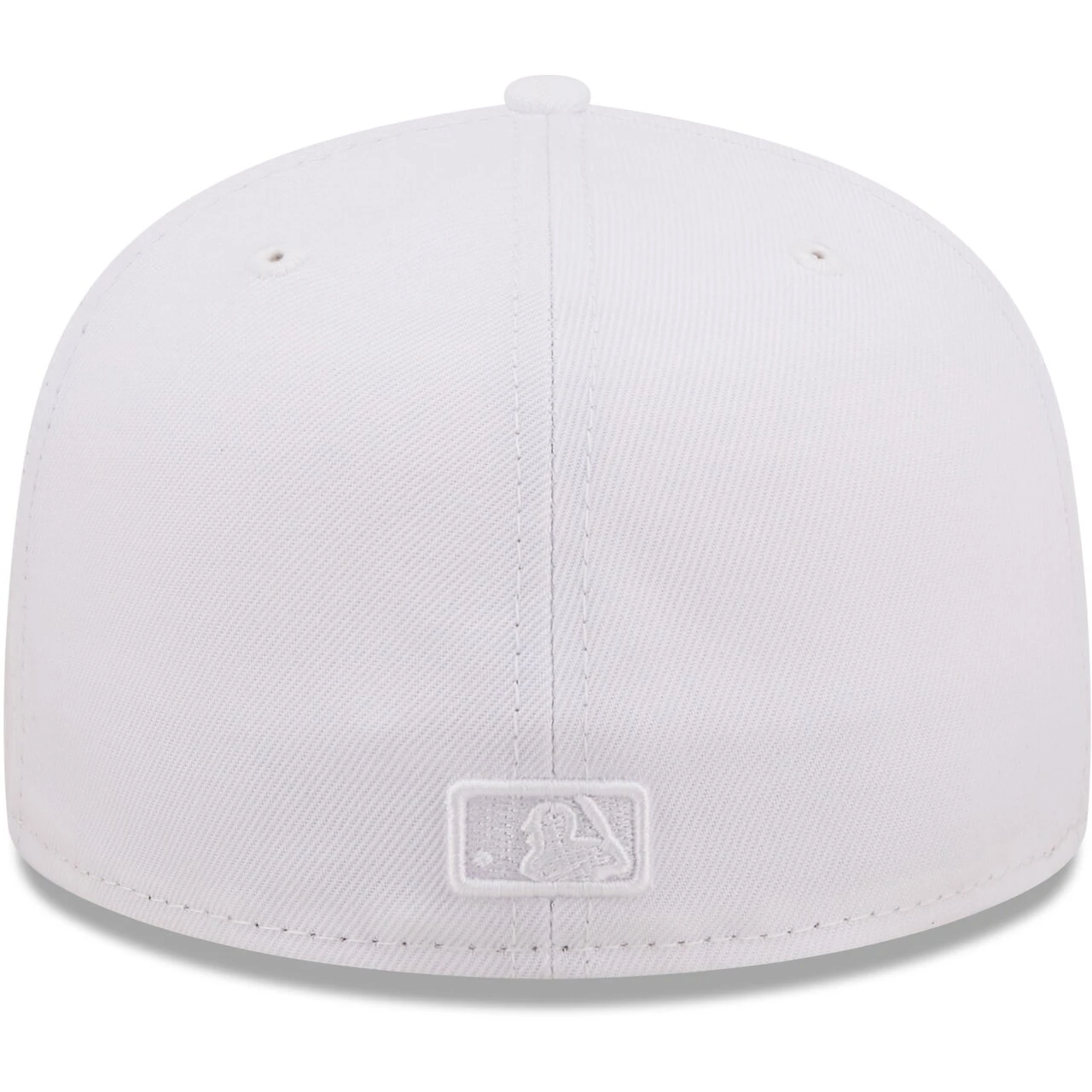 Men's Pittsburgh Pirates New Era White On White 59FIFTY Fitted Hat 4 Men's Pittsburgh Pirates New Era White On White 59FIFTY Fitted Hat - Image 4