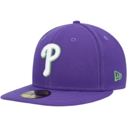 Men's Philadelphia Phillies New Era Purple Lime Side Patch 59FIFTY Fitted Hat -BaseballCap Hub Store mens new era purple philadelphia phillies lime side patch 59fifty fitted hat ss5 p 200003614pv 3u spu4yhumrtsijfzdcjmav gqcord2rgdttmtfsboyc
