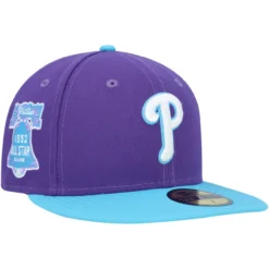 Men's Philadelphia Phillies New Era Purple Vice 59FIFTY Fitted Hat