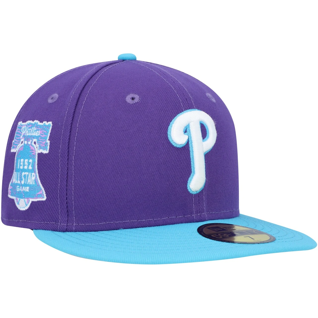 Men's Philadelphia Phillies New Era Purple Vice 59FIFTY Fitted Hat 1 Men's Philadelphia Phillies New Era Purple Vice 59FIFTY Fitted Hat