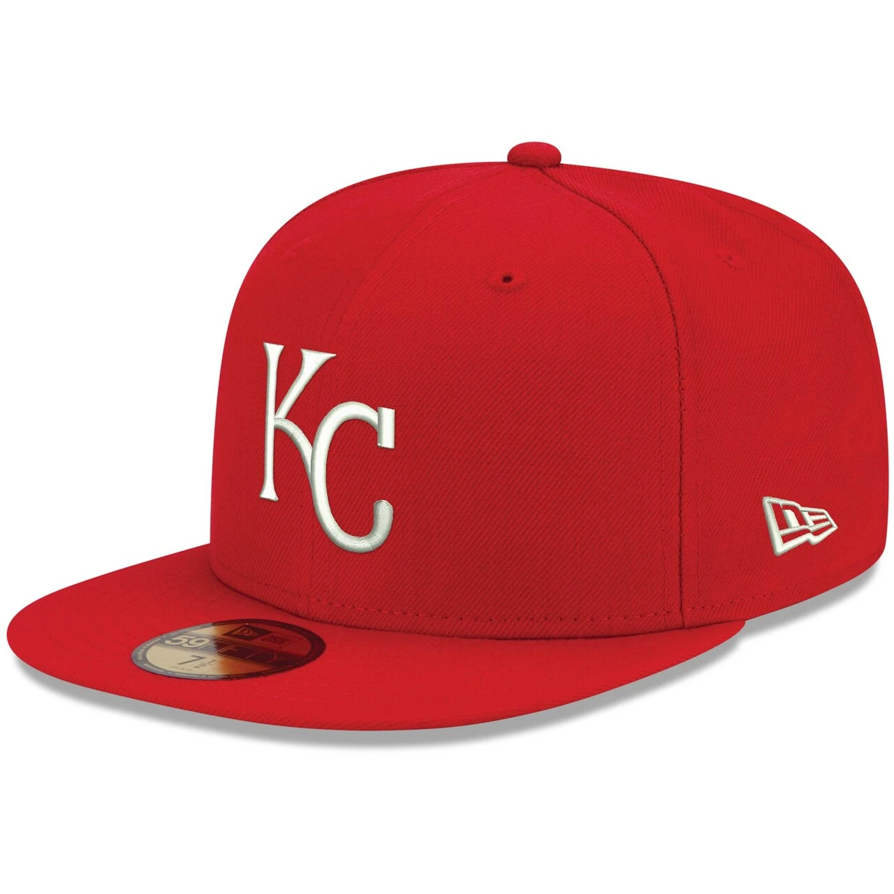 Men's Kansas City Royals New Era Red White Logo 59FIFTY Fitted Hat 1 Men's Kansas City Royals New Era Red White Logo 59FIFTY Fitted Hat