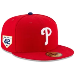 Men's Philadelphia Phillies New Era Red 2023 Jackie Robinson Day 59FIFTY Fitted Hat