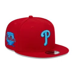 Men's Philadelphia Phillies New Era Red 2023 MLB Father's Day 9FIFTY Snapback Hat