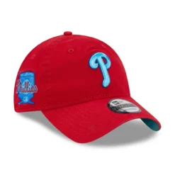 Men's Philadelphia Phillies New Era Red 2023 MLB Father's Day 9TWENTY Adjustable Hat