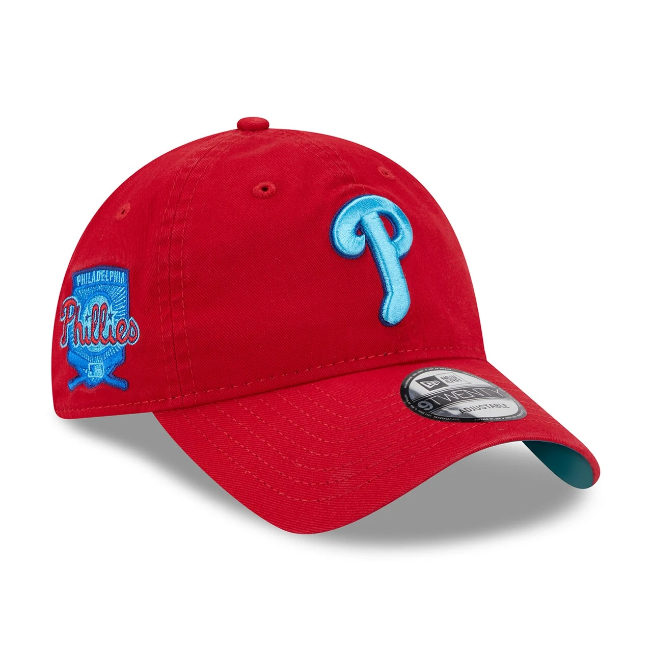 Men's Philadelphia Phillies New Era Red 2023 MLB Father's Day 9TWENTY Adjustable Hat 1 Men's Philadelphia Phillies New Era Red 2023 MLB Father's Day 9TWENTY Adjustable Hat