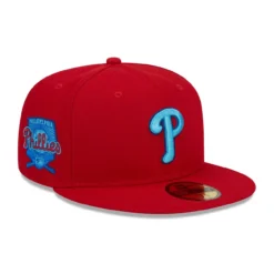 Men's Philadelphia Phillies New Era Red 2023 MLB Father's Day On-Field 59FIFTY Fitted Hat