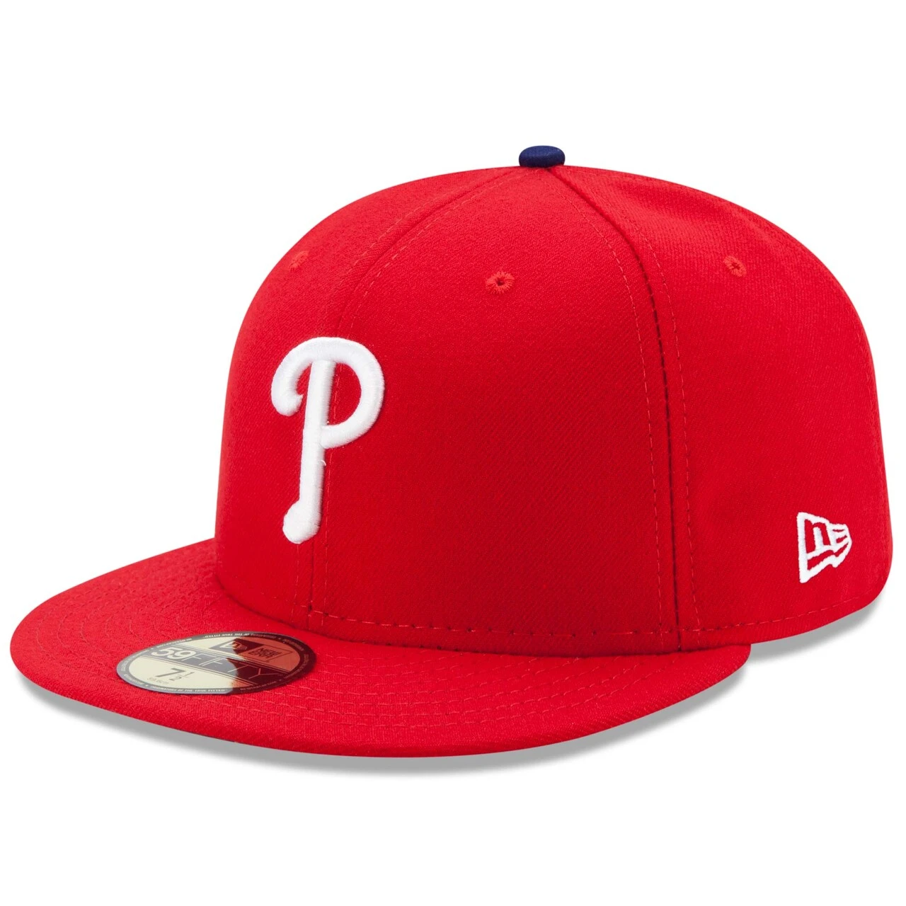 Men's Philadelphia Phillies New Era Red Game Authentic Collection On-Field 59FIFTY Fitted Hat 1 Men's Philadelphia Phillies New Era Red Game Authentic Collection On-Field 59FIFTY Fitted Hat