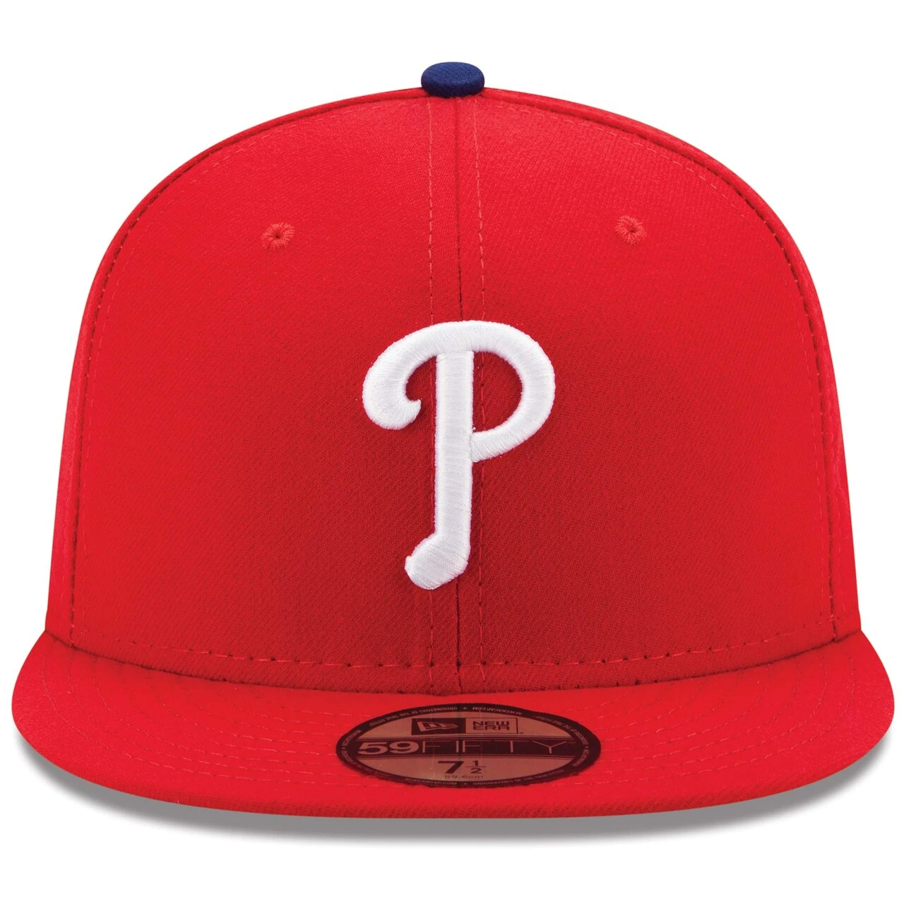 Men's Philadelphia Phillies New Era Red Game Authentic Collection On-Field 59FIFTY Fitted Hat 2 Men's Philadelphia Phillies New Era Red Game Authentic Collection On-Field 59FIFTY Fitted Hat - Image 2