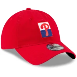 Men's Philadelphia Phillies New Era Red Split Logo 9TWENTY Adjustable Hat -BaseballCap Hub Store mens new era red philadelphia phillies split logo 9twenty adjustable hat pi4137000 altimages ff 4137932 7a40d0c580de5a69bbe9alt3 full