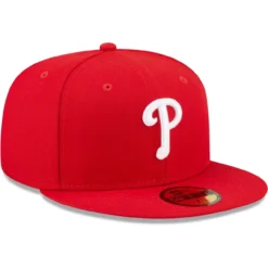 Men's Philadelphia Phillies New Era Red White Logo 59FIFTY Fitted Hat -BaseballCap Hub Store mens new era red philadelphia phillies white logo 59fifty fitted hat pi4692000 altimages ff 4692878 1e0fed6be9f3610fc14ealt3 full