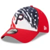 Men's Pittsburgh Pirates New Era Red 2022 4th Of July 39THIRTY Flex Hat